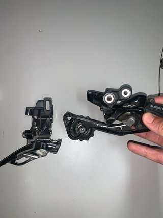 Grupo completo Shimano SLX-XT 3x10v