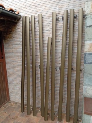 Pasamanos de aluminio
