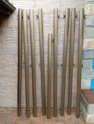 Pasamanos de aluminio
