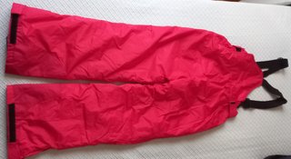 Pantaloncini da sci per bambini rossi Quechua