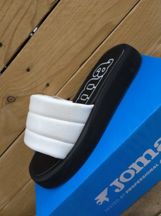 Chanclas Joma Talla 39 Blancas y Negras