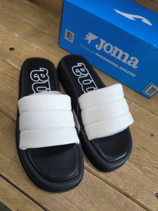 Chanclas Joma Talla 39 Blancas y Negras