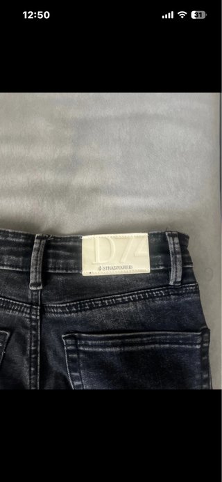 Pantalón Campana Stradivarius Negro D72