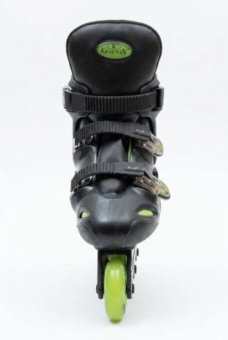 Patines en línea Krafwin negros y verdes