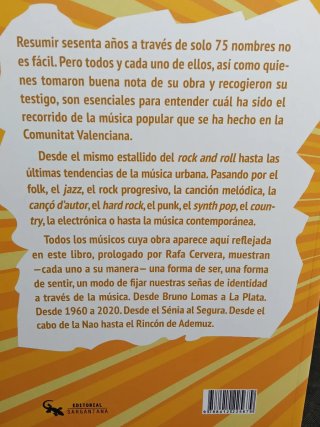 Libro Historia del Pop Rock Valenciano