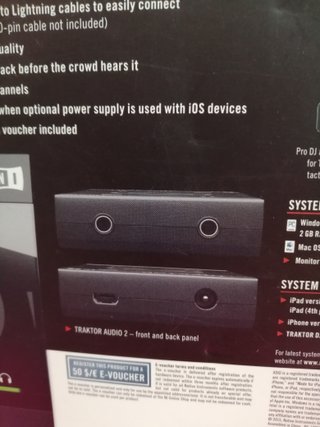 TRAKTOR AUDIO 2 Tarjeta Sonido DJ