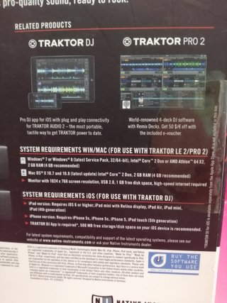 TRAKTOR AUDIO 2 Tarjeta Sonido DJ