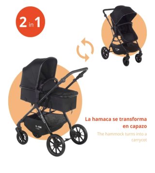 Carrito JANE Nurse Track 2 en 1 (Sin estrenar)