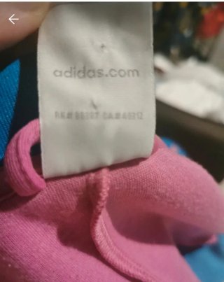 Sudadera Adidas Azul y Rosa