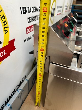 Freidora Eléctrica Doble 12+12L
