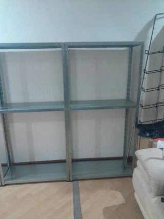 Estanterías metálicas modulares
