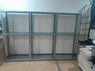 Estanterías metálicas modulares