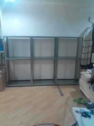 Estanterías metálicas modulares