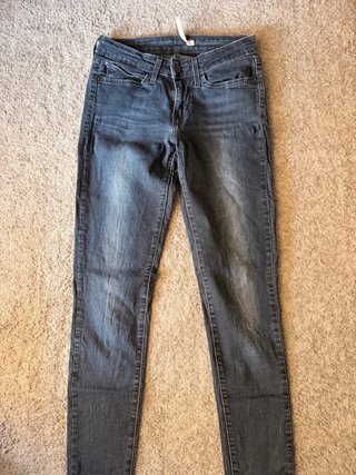 Levi's Mujer W27 Ajustados Azul