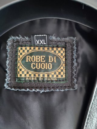 Gilet uomo vera pelle foderata XXL
