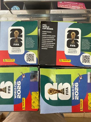Cajas Panini FIFA World Cup 2026