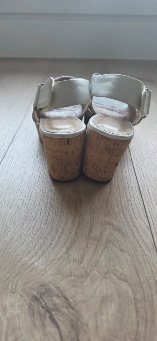 Sandalias CLARKS Mujer Blancas Talla 36