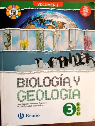Libro texto Biología y geología 3 ESO, Proyecto 5