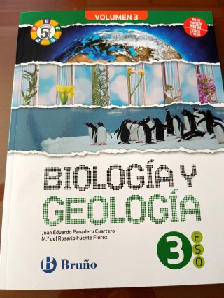 Libro texto Biología y geología 3 ESO, Proyecto 5