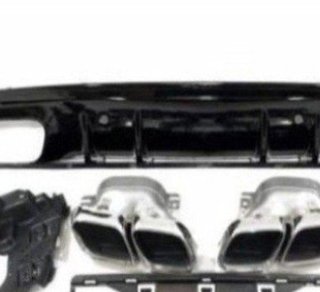 Difusor Trasero Mercedes W205 2019 4P / SW Look C6