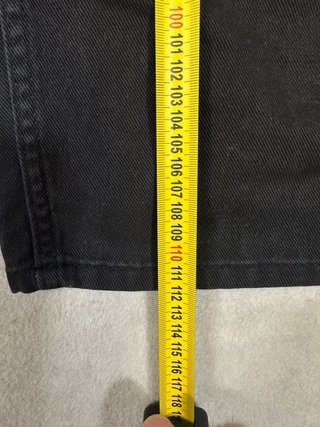 Peto vaquero H&M negro baggy  S