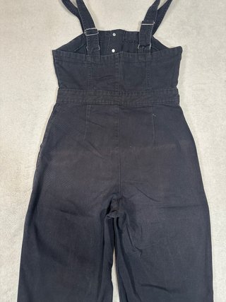 Peto vaquero H&M negro baggy  S
