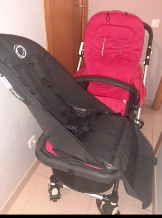 Carrito Bugaboo con bolso Skip Hop