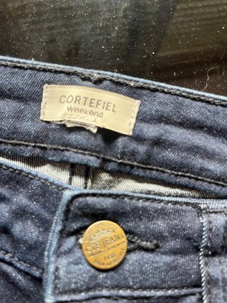Pantalón vaquero mujer azul