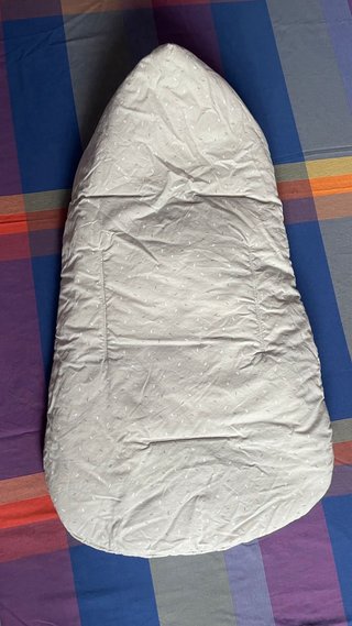 Saco Walking Mum beige con estampado