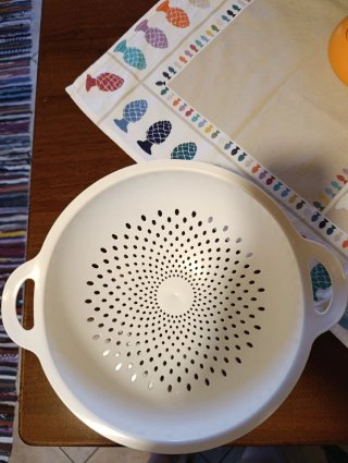 Utensili da cucina in plastica