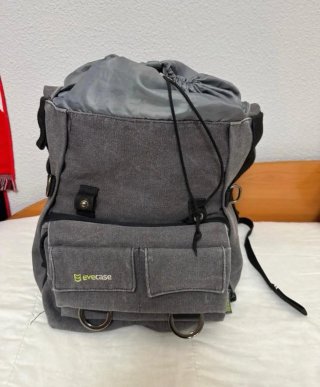 Mochila Fotografía evecase Gris