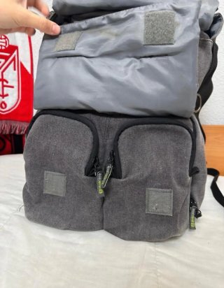Mochila Fotografía evecase Gris