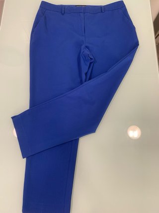 Pantalón vestir Dorothy Perkins azul mujer