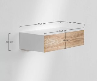 Mueble recibidor SKLUM Negro