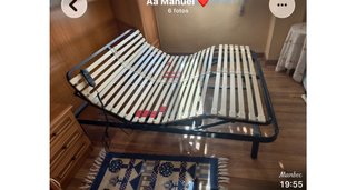 Cama articulada eléctrica