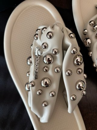 Sandalias Isabel Marant x Havaianas Beige- 41/42eu