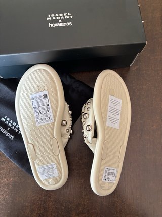 Sandalias Isabel Marant x Havaianas Beige- 41/42eu