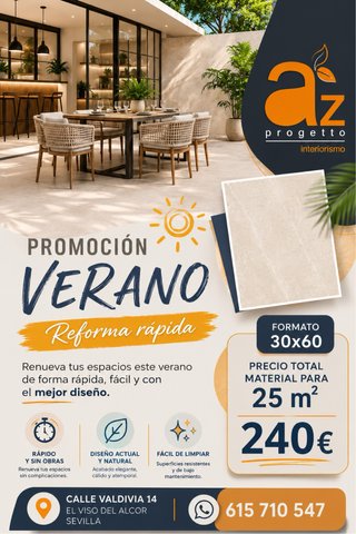 Promoción Verano Az Progetto Interiorismo