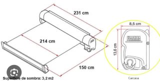 Toldo Fiamma F45S
