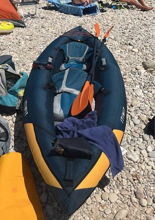 Kayak Hinchable 2P Itiwit Decathlon