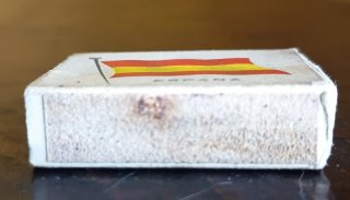 Caja de cerillas antigua España