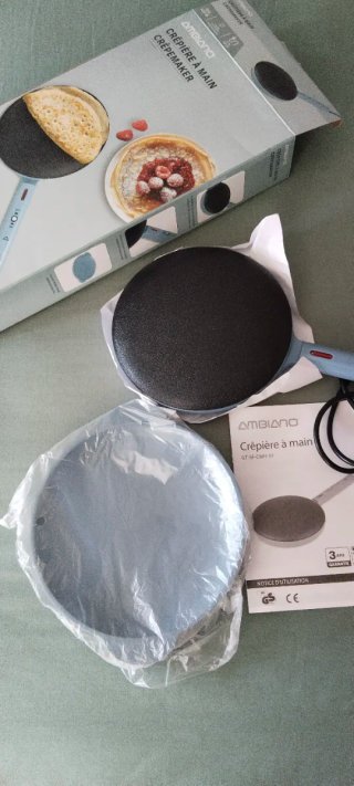 Crepera Eléctrica Ambiano Nueva.