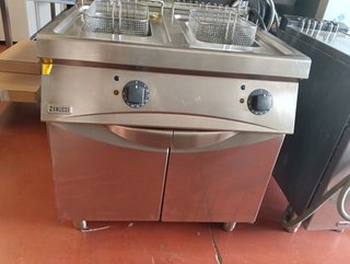 Freidora Doble Eléctrica Zanussi