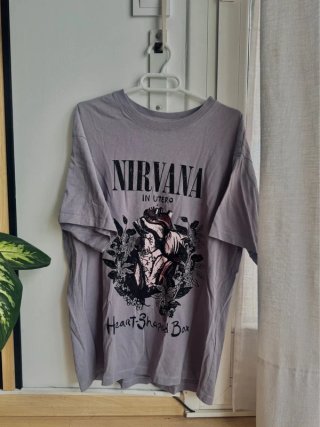 Camiseta Nirvana Pull&Bear