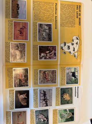 Album cromos ADENA WWF Animales en Peligro