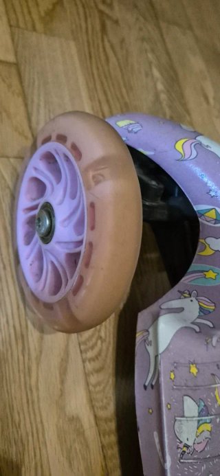 Patinete infantil niña Scooter unicornios