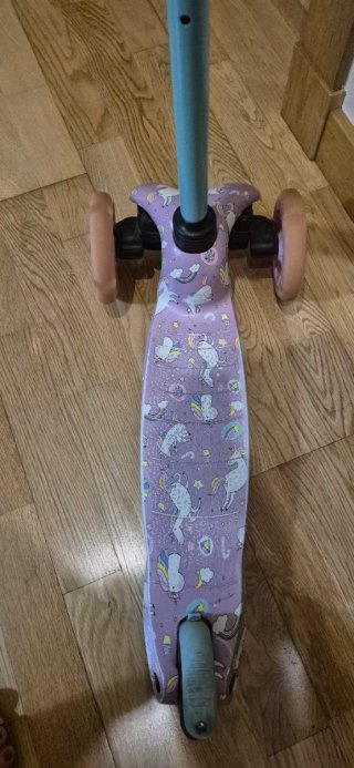 Patinete infantil niña Scooter unicornios