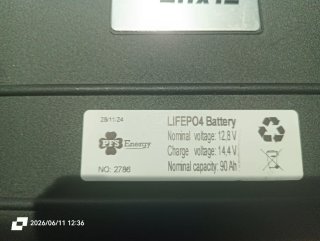Batería Litio 12V 90Ah Maleta Conector