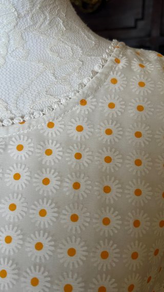 Camisa Vintage Flores margaritas T M