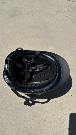 Casco equitación adulto negro